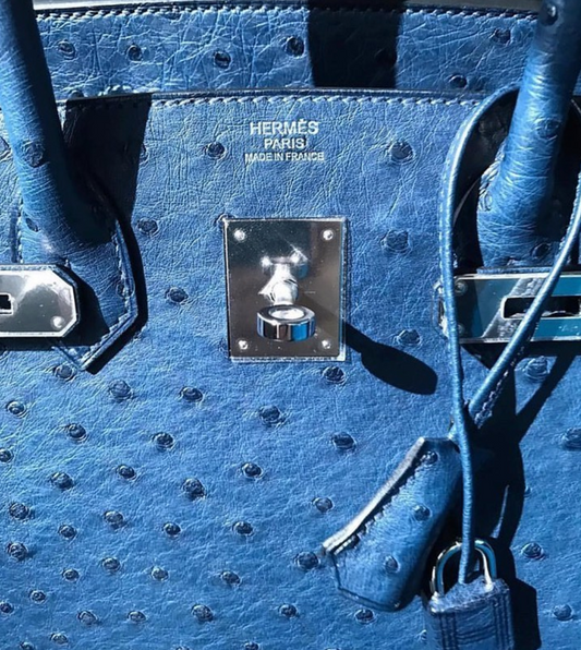 Hermes kelly birkin ostrich